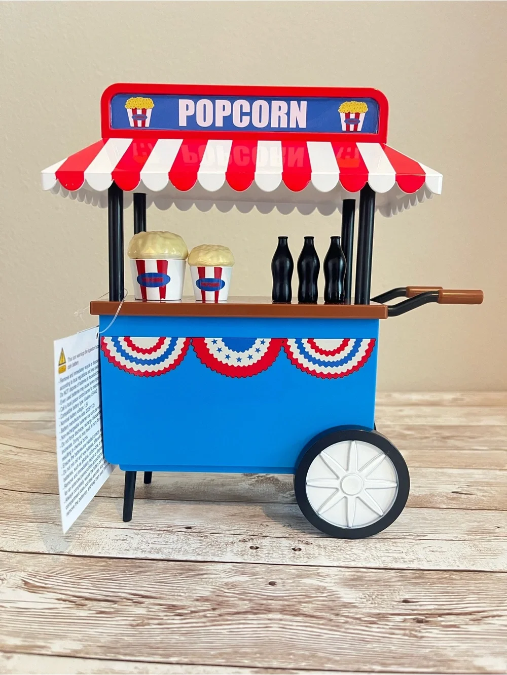 NEW Target Bullseyes Playground Summer 2026 Light Up Popcorn Cart Decor
